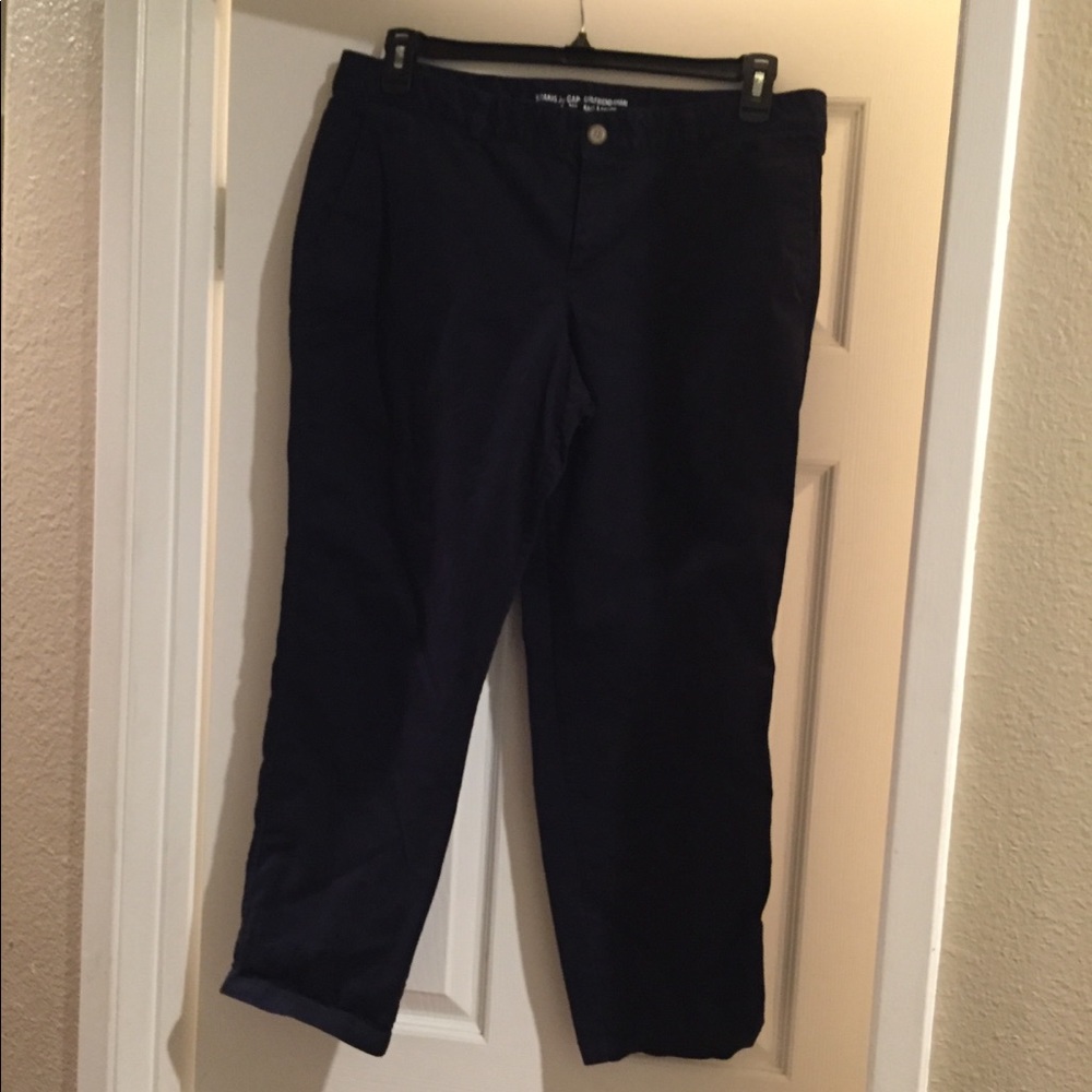 Navy girlfriend khaki by gap